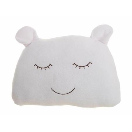 Cojín Oso Peluche 35 x 29 cm Blanco