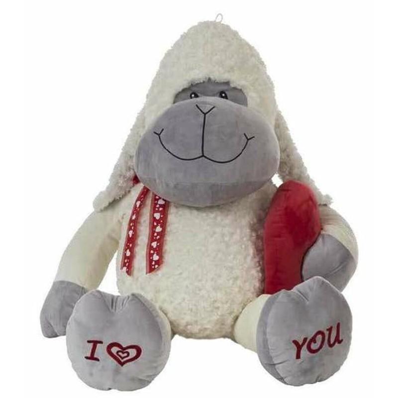 Peluche Amour 38 cm Corazón Oveja