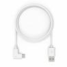 Cable USB A a USB C Compulocks 6FT90DUSBCW          Blanco