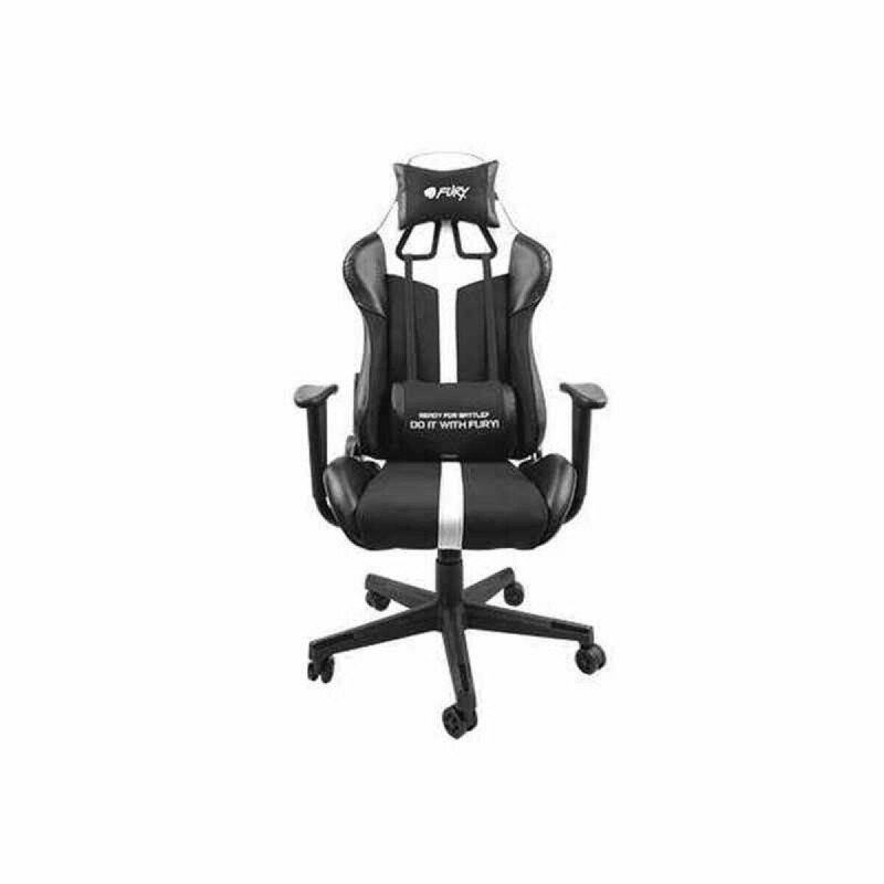 Silla Gaming Natec AVENGER XL Negro Blanco Negro/Blanco