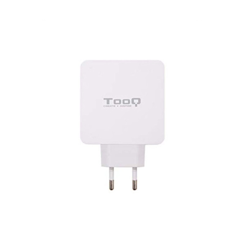 Cargador USB Pared TooQ TQWC-2SC03WT Blanco 48 W