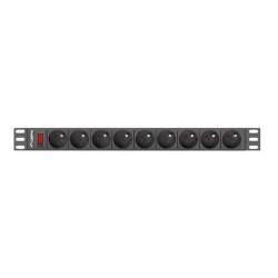 Regleta Lanberg PDU-09E-0300-BK