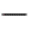 Regleta Lanberg PDU-09E-0300-BK