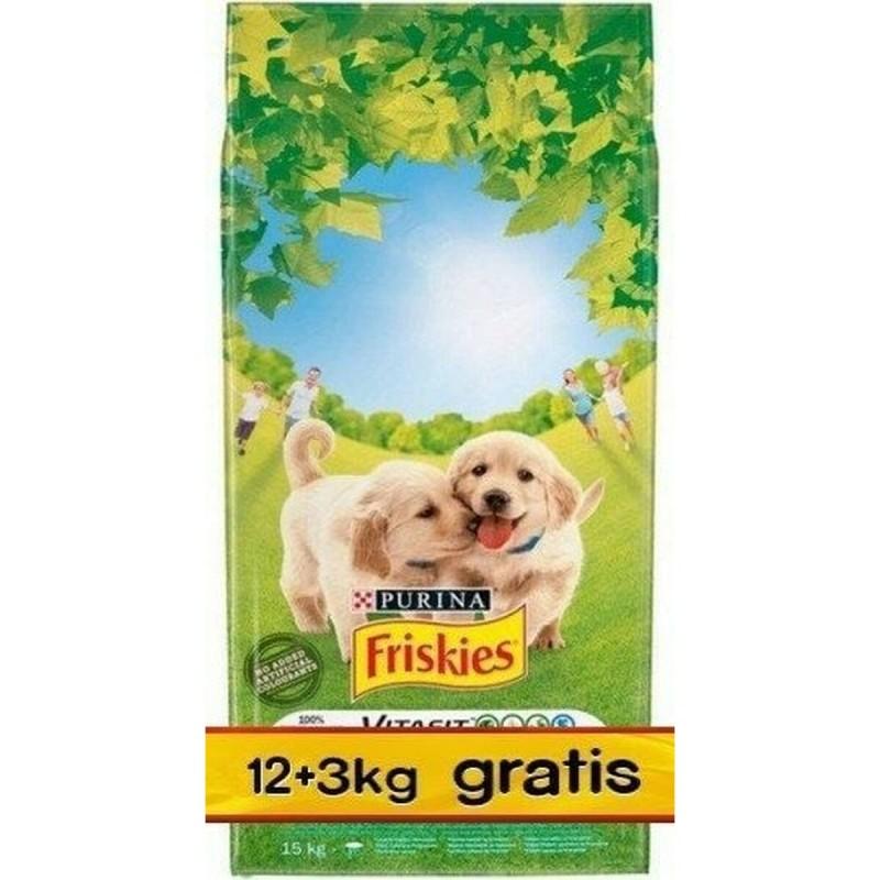 Pienso Purina Friskies Junior Cachorro/Junior Pollo 15 kg