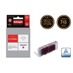 Cartucho de Tinta Original Activejet ACC-551MN Magenta