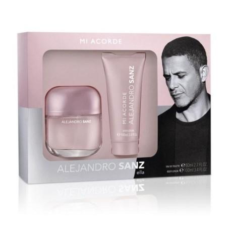 Set de Perfume Mujer Mi Acorde Alejandro Sanz BF-8436581940787_Vendor (2 pcs) 2 Piezas