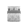 Juego de funda nórdica Pierre Cardin JEWEL Gris Cama de 150 3 Piezas