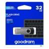 Memoria USB GoodRam UTS2 5 MB/s-20 MB/s Negro Plateado 32 GB