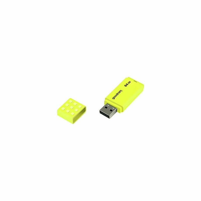 Memoria USB GoodRam UME2 Amarillo Negro 64 GB