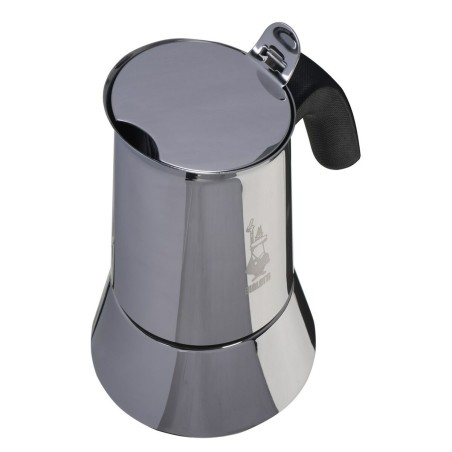 Cafetera Italiana Bialetti Plateado Acero Inoxidable 240 ml 6 Tazas