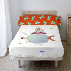 Juego de Sábanas HappyFriday LE PETIT PRINCE Multicolor Cama de 80/90 2 Piezas