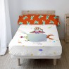 Juego de Sábanas HappyFriday LE PETIT PRINCE Multicolor Cama de 80/90 2 Piezas