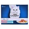 Comida para gato Purina Gourmet Salmón Atún Pescado 12 x 85 g