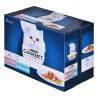 Comida para gato Purina Gourmet Salmón Atún Pescado 12 x 85 g