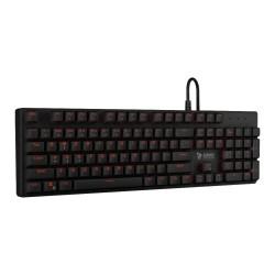 Teclado Savio RX FULL Negro Rojo QWERTY