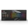 Teclado Savio BLACKOUT Negro Multicolor Inglés QWERTY