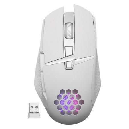 Ratón Óptico Defender GLORY GM-514 Blanco 3200 DPI