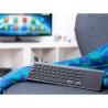 Teclado Tracer TRAKLA46934 Plateado Negro/Gris