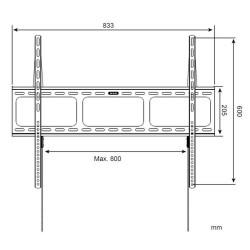 Soporte TV Techly ICA-PLB 860 42" 80" 60 Kg