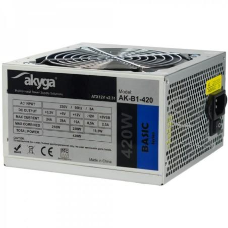 Fuente de Alimentación Akyga AK-B1-420 420 W ATX RoHS CE REACH