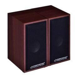 Altavoces PC Esperanza 2.0 FOLK Madera