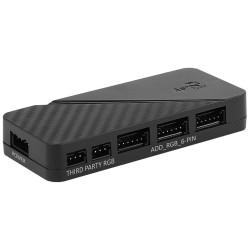 Hub USB Aerocool H66F Negro