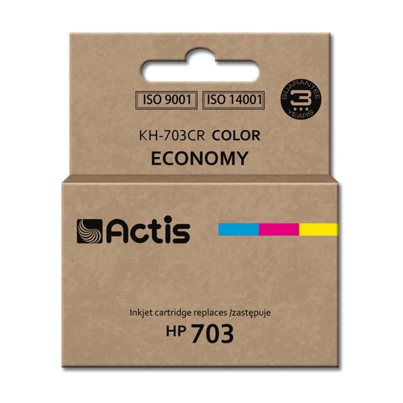 Cartucho de Tinta Original Actis KH-703CR Cian/Magenta/Amarillo