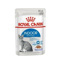 Comida para gato Royal Canin Indoor Sterilized Carne 12 x 85 g