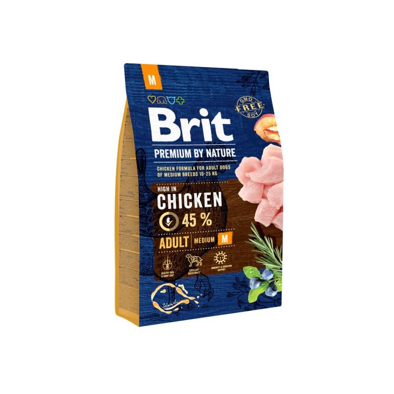 Pienso Brit Premium Adulto Pollo 3 Kg