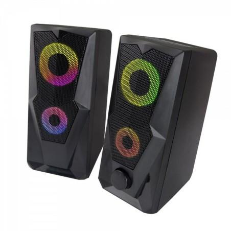 Altavoces PC Esperanza BAILA Negro Multicolor