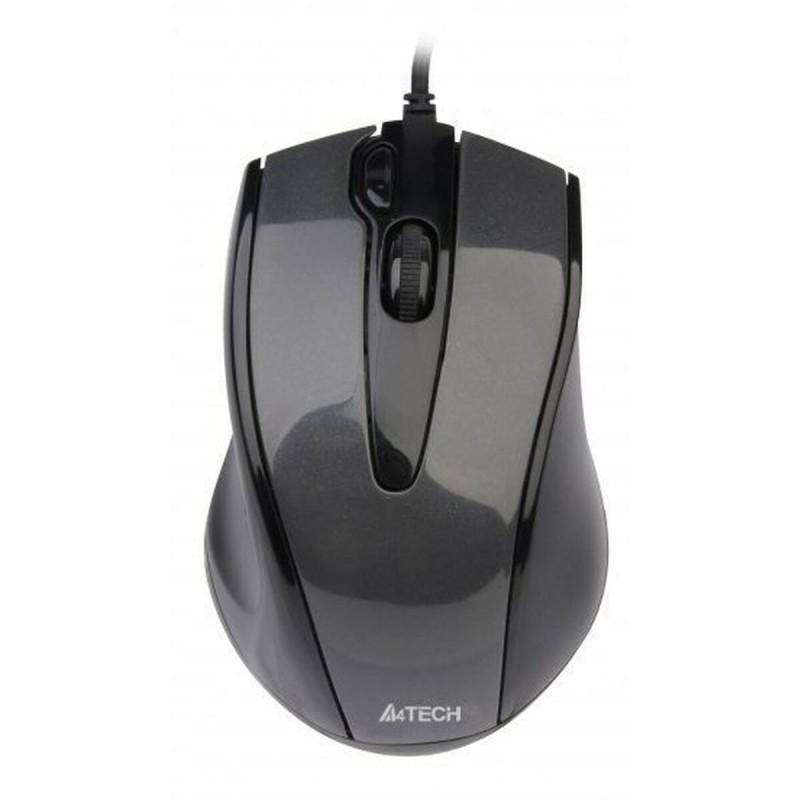 Ratón A4 Tech N-500F Negro/Gris