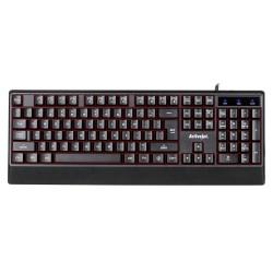 Teclado Activejet K-3255 Negro Monocromo QWERTY