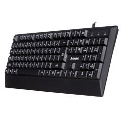 Teclado Activejet K-3255 Negro Monocromo QWERTY