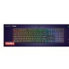 Teclado Trust GXT 866 TORIX Negro Qwerty US