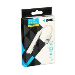 Hub USB Ibox IUH3FAS USB x 4 Blanco