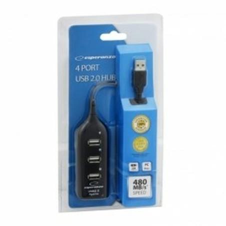 Hub USB Esperanza EA116 Negro