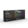 Teclado Savio BLACKOUT Negro Multicolor Inglés QWERTY