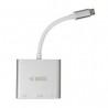 Hub USB Ibox IUH3CFT1 Blanco Plateado