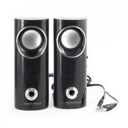 Altavoces PC Esperanza 2.0 BEAT 6 W Negro