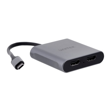 Switch HDMI Unitek V1404B Gris 15 cm