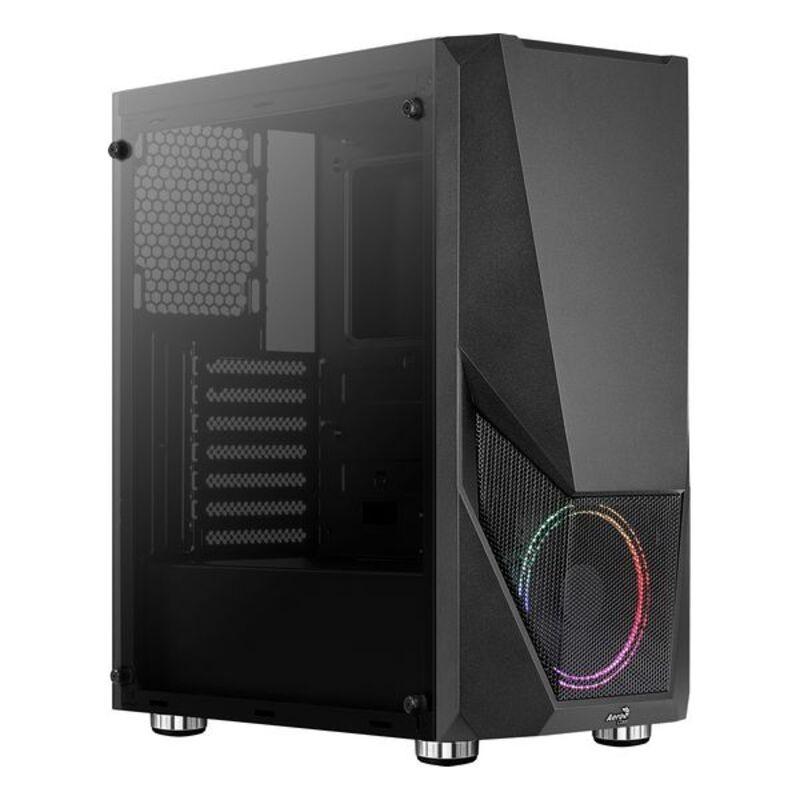 Caja Semitorre ATX Aerocool PGS Zauron FRGB-G-BK-V1 Negro