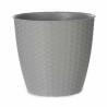 Maceta Stefanplast Gris Plástico 29 x 26,5 x 29 cm (6 Unidades)