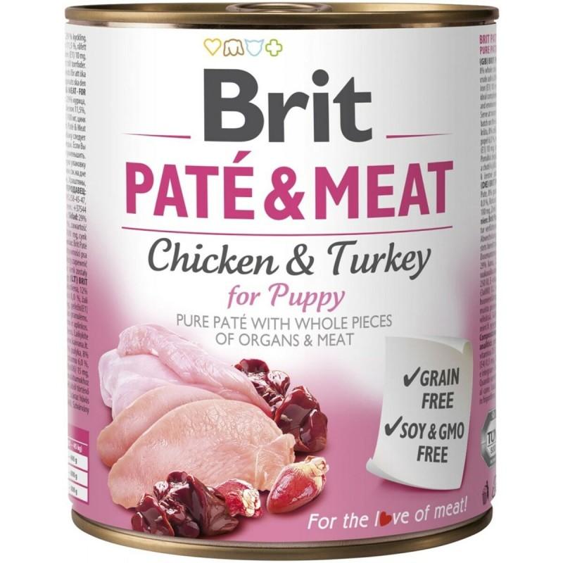 Comida húmeda Brit                                 Pollo Pavo 800 g