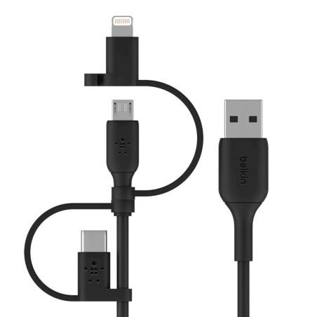 Cable Micro USB Belkin CAC001BT1MBK Negro 1 m