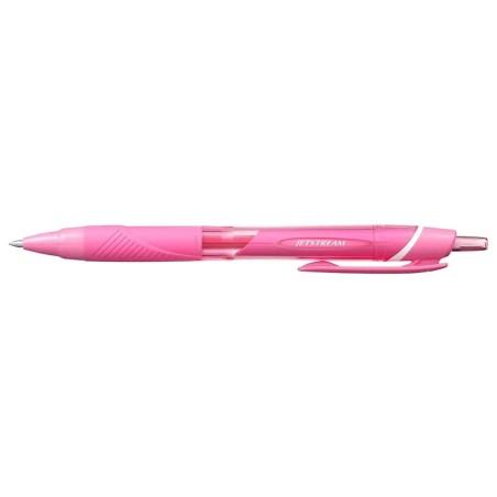 Boligrafo de tinta líquida Uni-Ball Jetstream SXN-150C-07 Rosa 1 mm (10 Piezas)