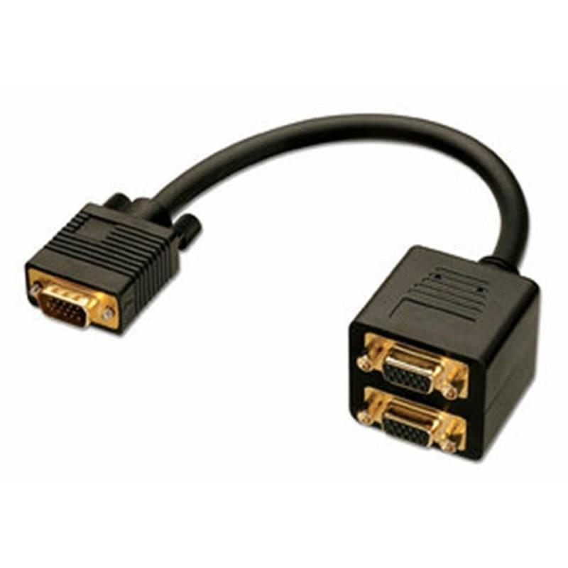 Adaptador VGA Hembra D-Sub HDB15 LINDY 41214