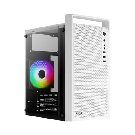 Caja Semitorre ATX Aerocool PGS CS-109-G-WT-v1 FRGB Blanco