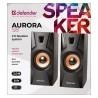 Altavoces PC Defender Aurora S8 8 W Negro