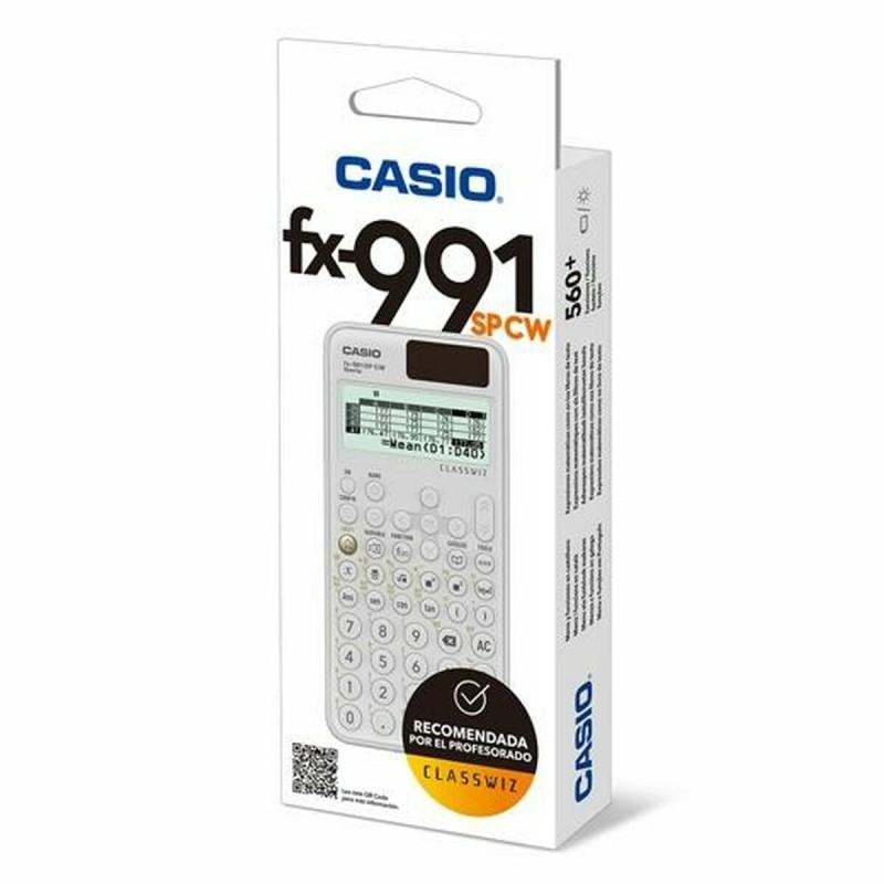 Calculadora Científica Casio Azul Blanco