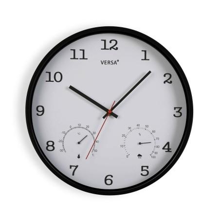 Reloj de Pared Versa Blanco Plástico 4,3 x 35,5 x 35,5 cm